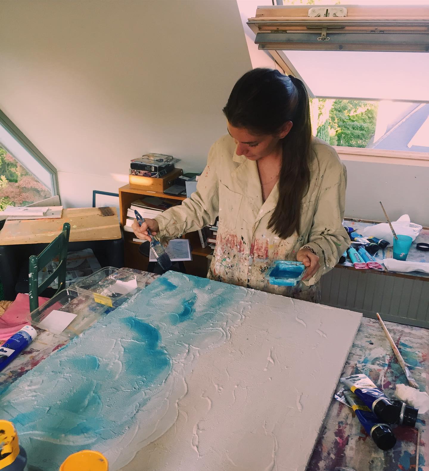 Artiste Caroline Halflants œuvre Twinkle Drink